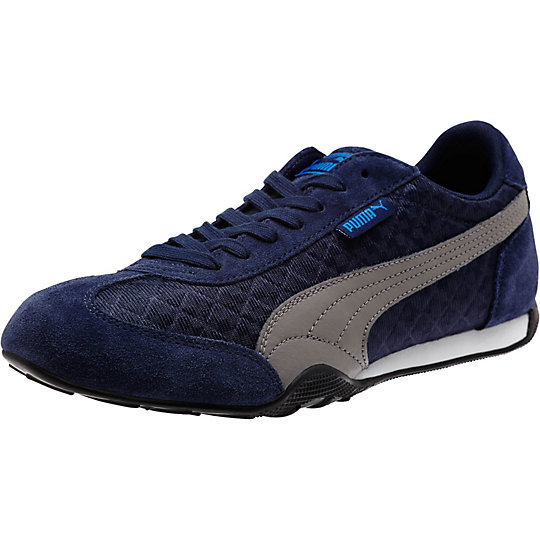 Puma 76 RUNNER QUILTED SNEAKERS BLUE Shoes | Puma Sale Sneakers