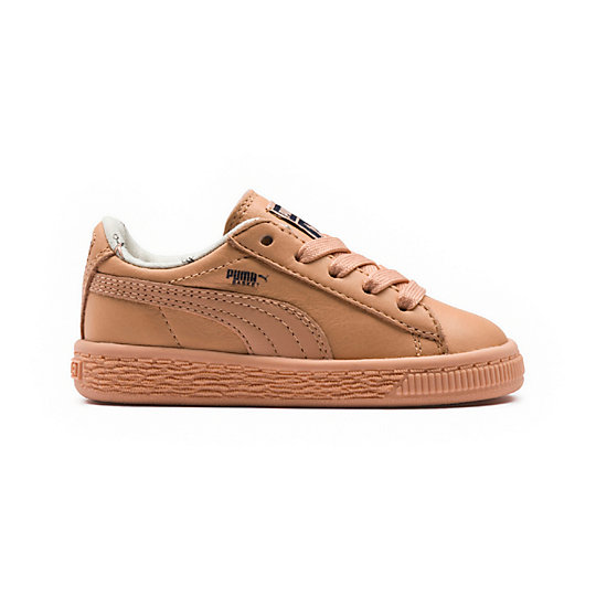 Puma PUMA x tinycottons Basket Leather Preschool Sneakers