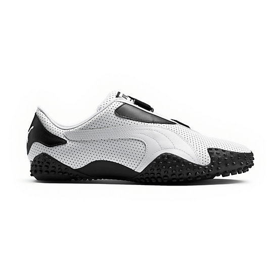 puma mostro perf leather shoes