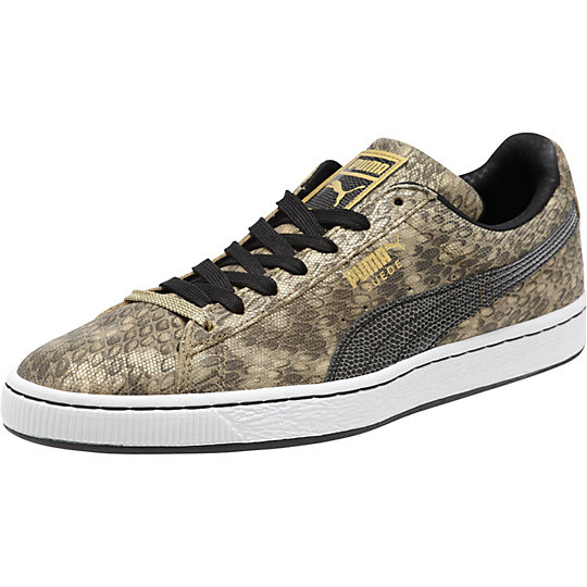 Puma Suede Reptile Gold Men's Sneakers